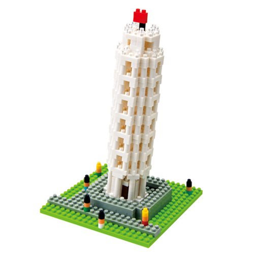 Tower of Pisa Nanoblock Constructible Figure